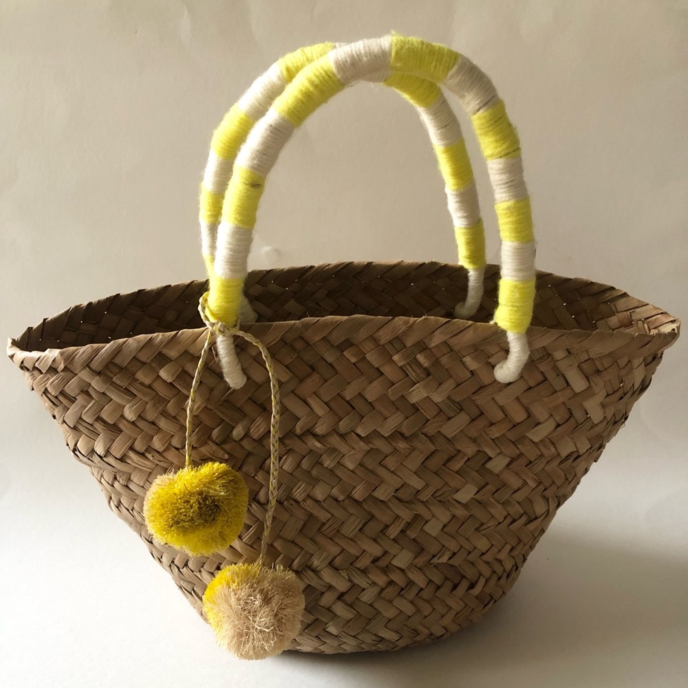 Kayu Mini St Tropez Straw Tote